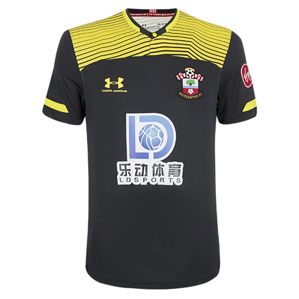 Camiseta Southampton 2ª 2019/20 Negro Amarillo
